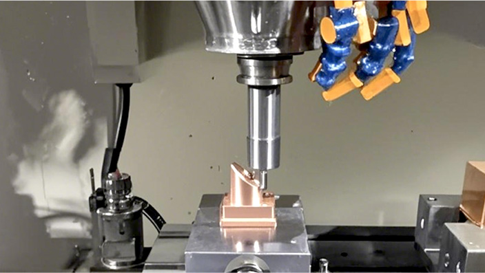 Copper Electrode Machining