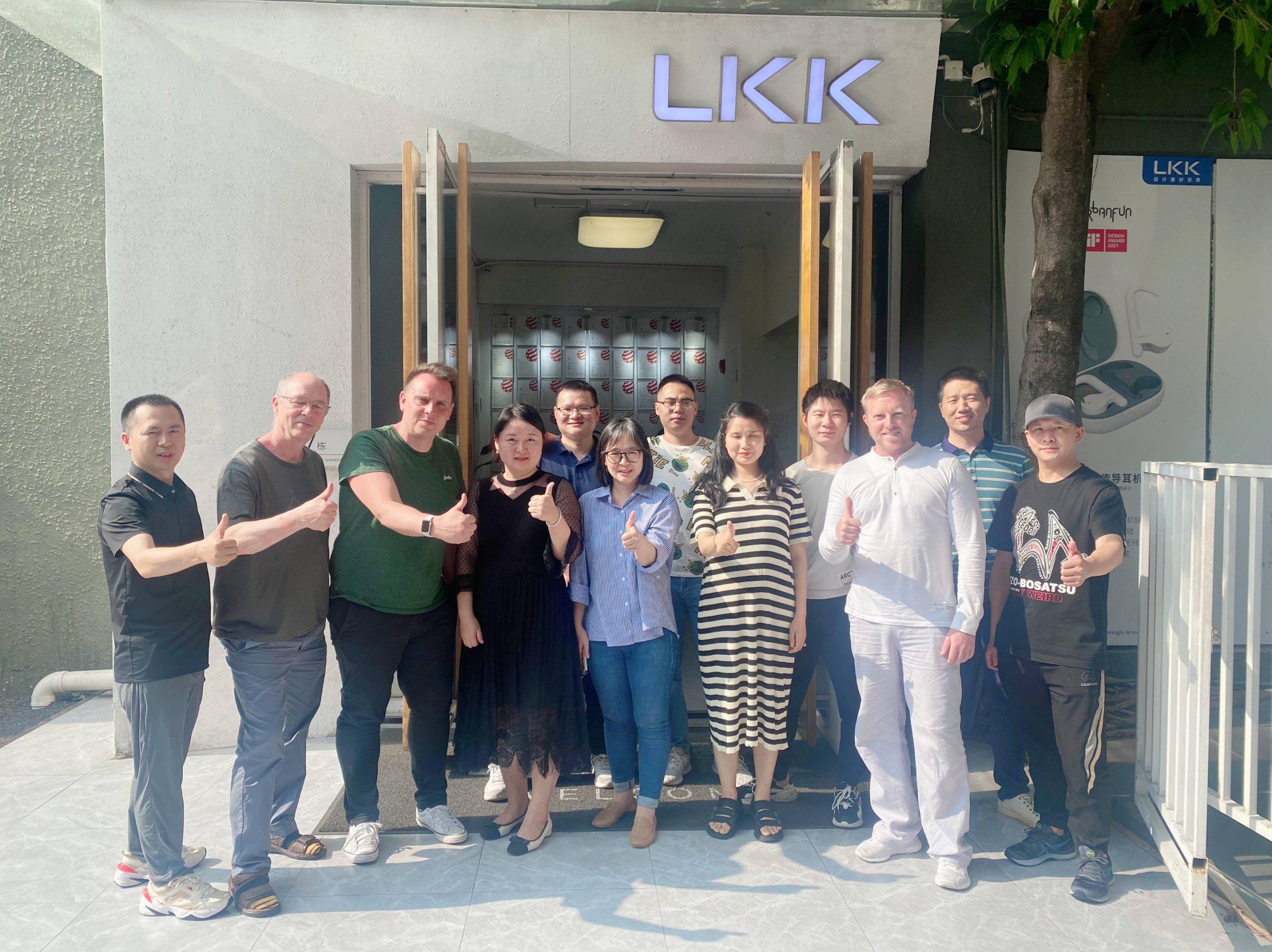 Our client TTS Group visited LKK Design