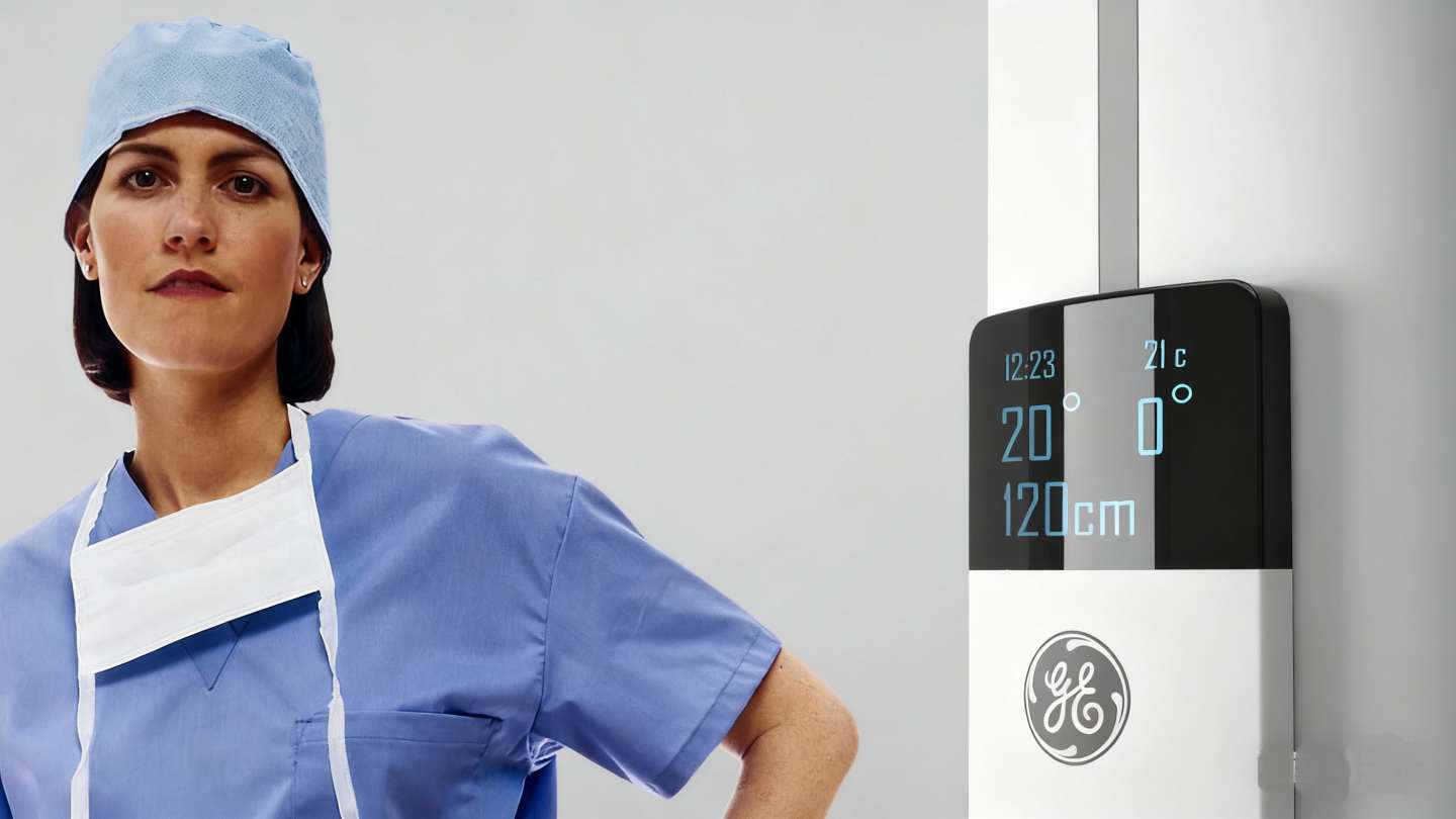 GE Chest X-ray Stand
