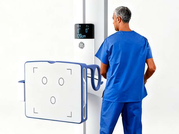 GE Chest X-ray Stand
