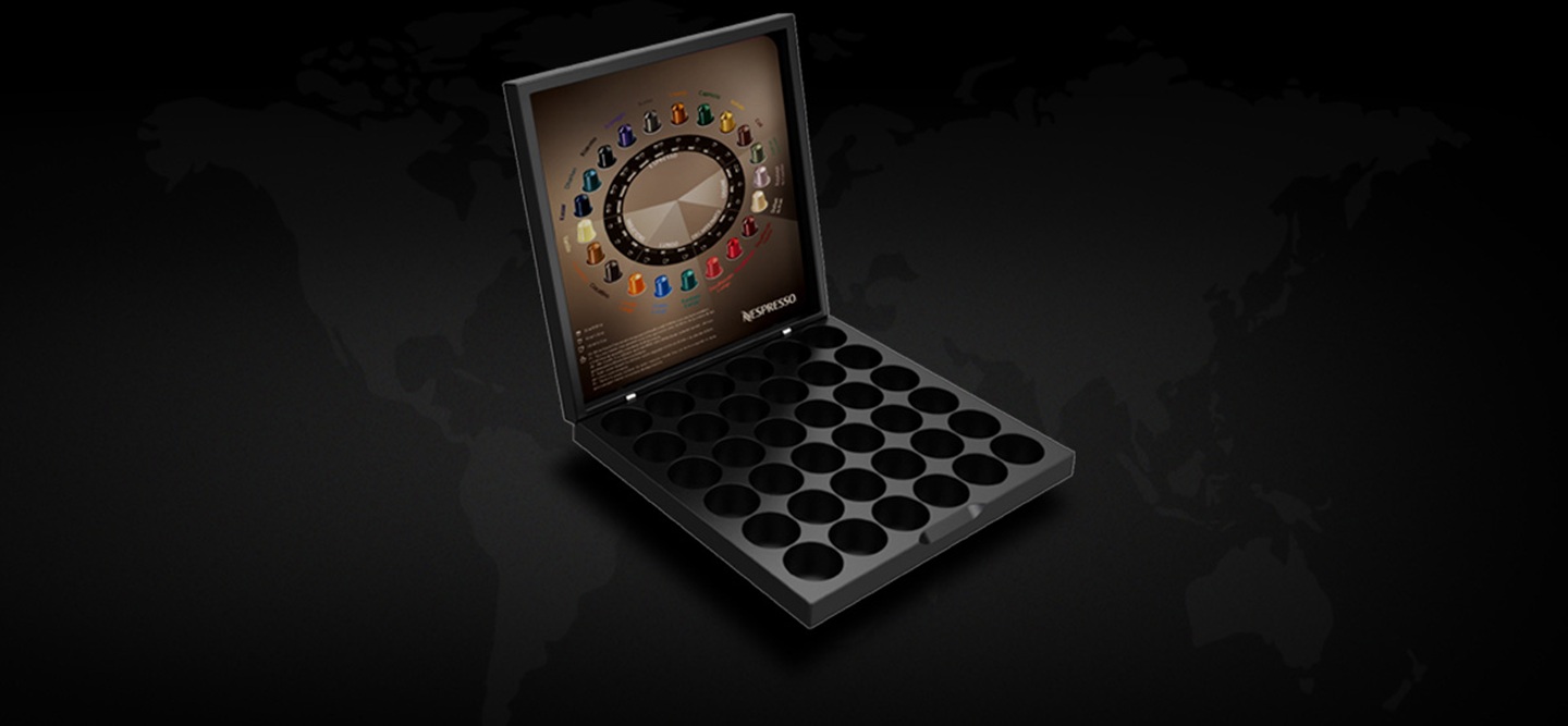 Nestlé coffee capsule box