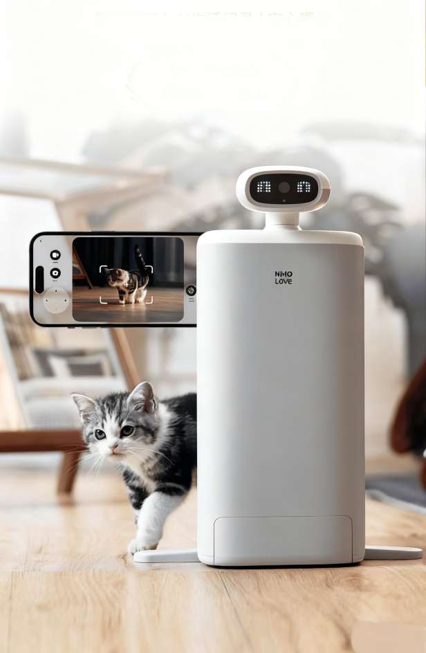 AI Pet feeding robot