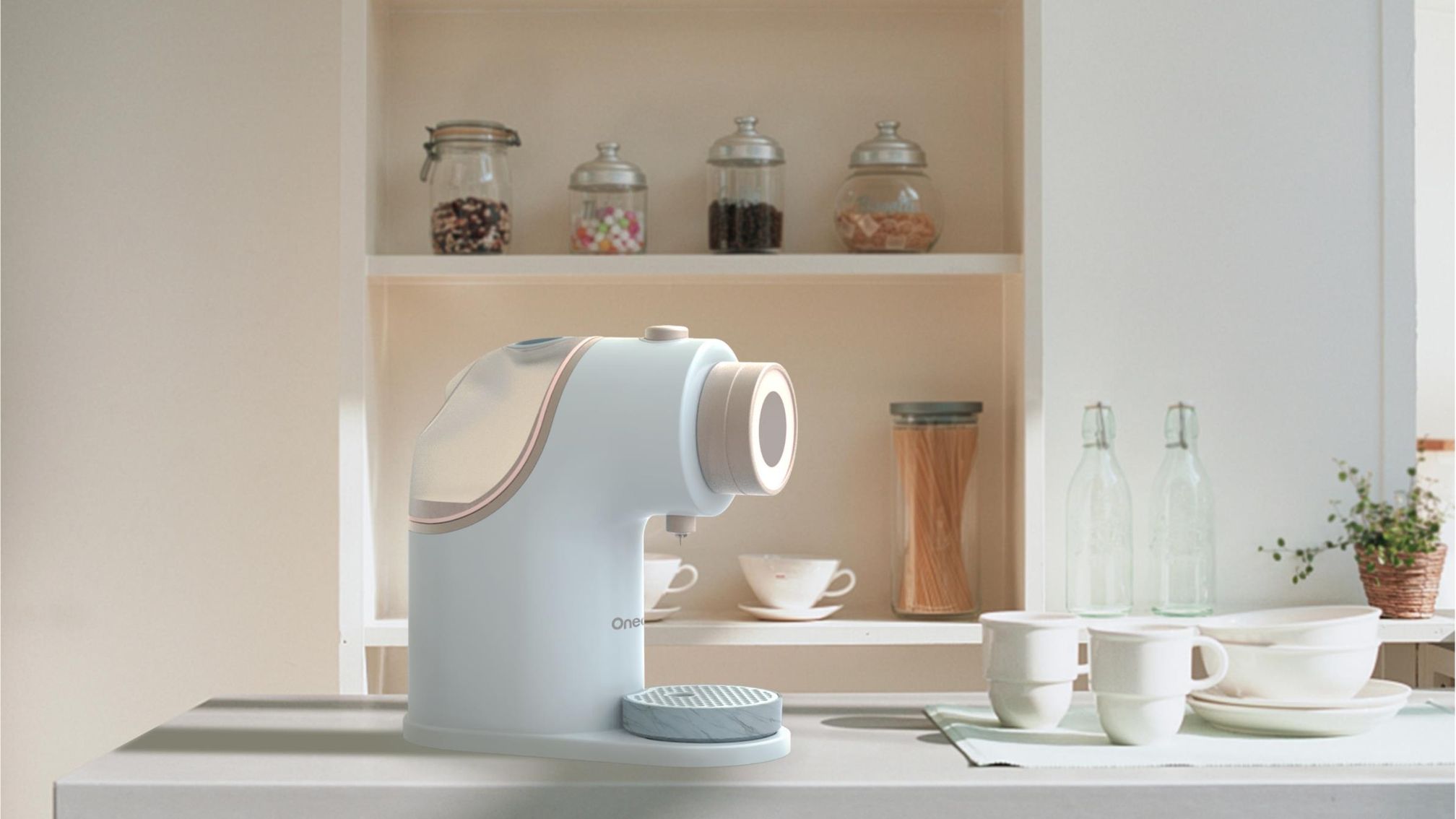 Capsule soy milk machine