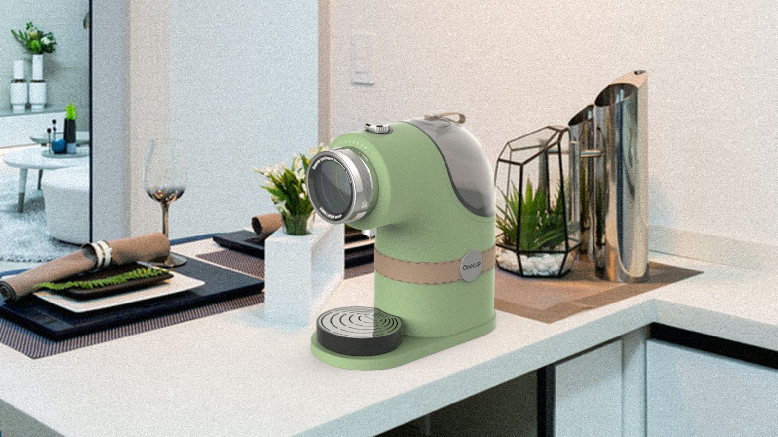 Capsule soy milk machine