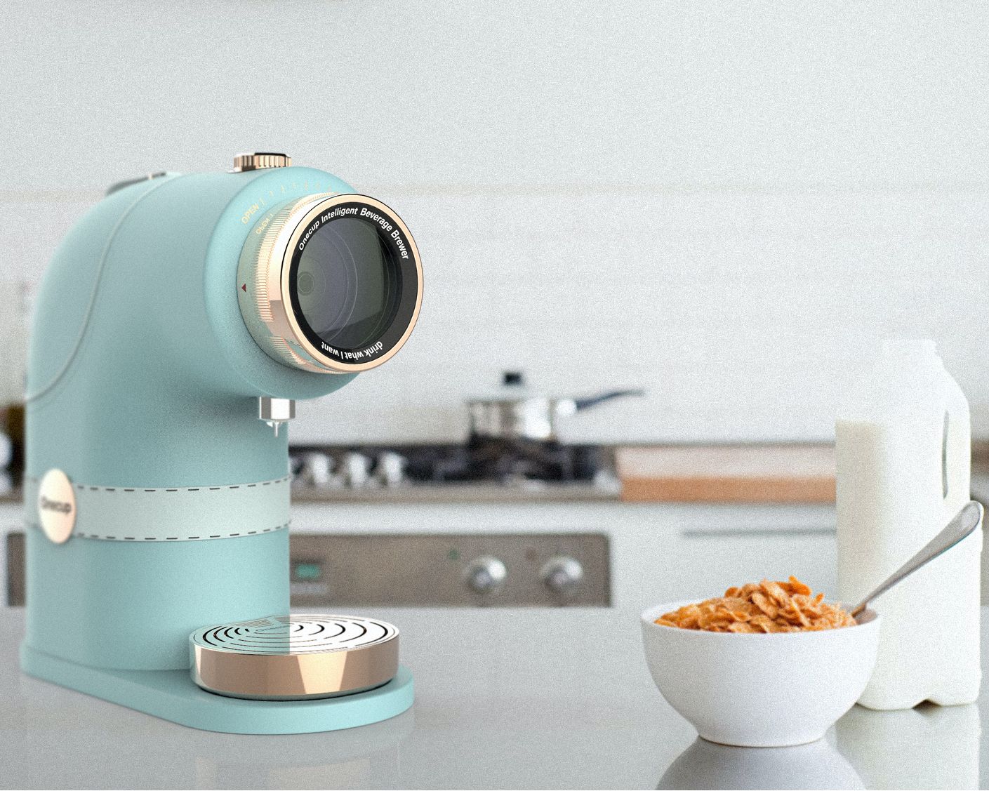 Capsule soy milk machine