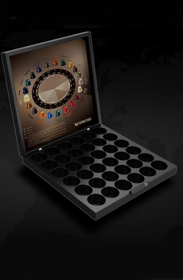Nestlé Capsule Coffee Box Design
