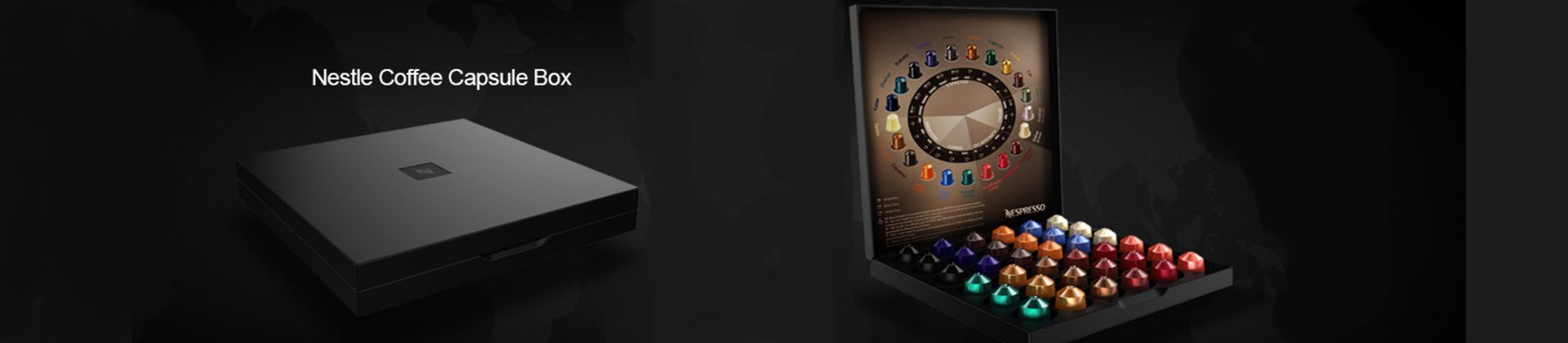 Nestlé coffee capsule box