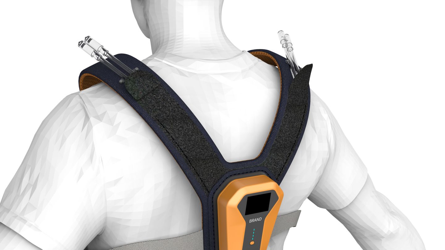 Portable air sampler