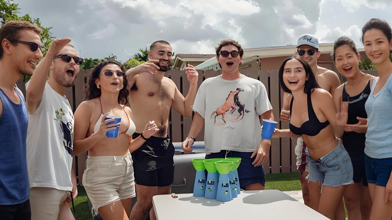 Bong Pong Set