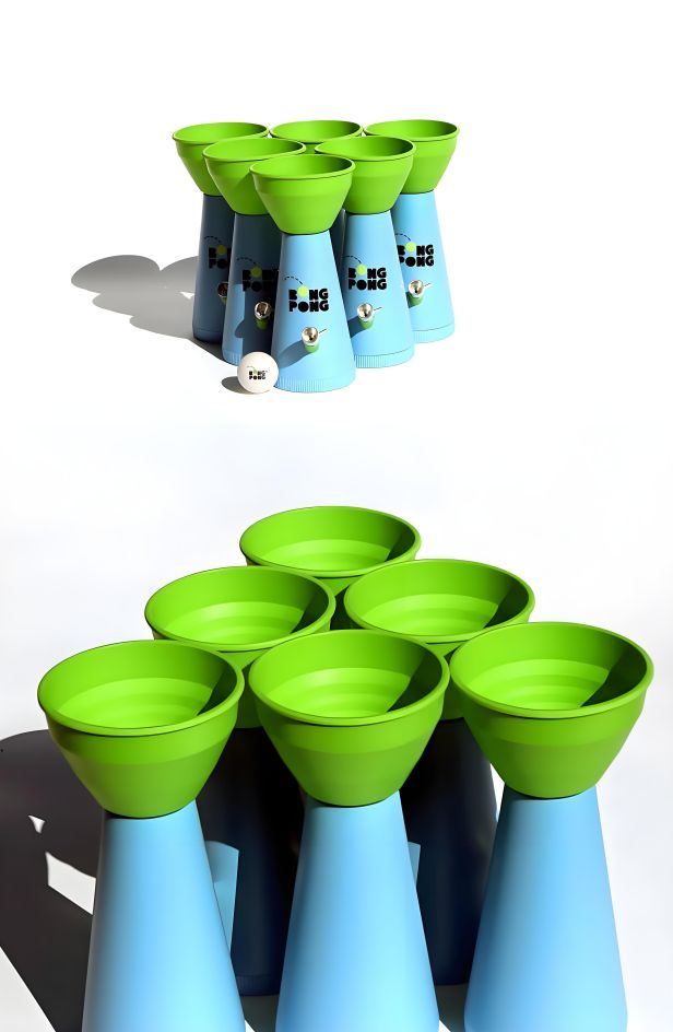 Bong Pong Set Design