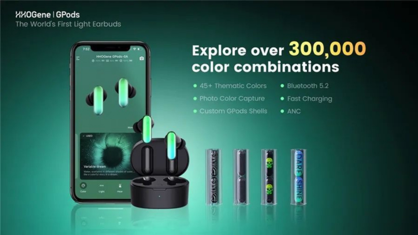 HHO GPods headphones