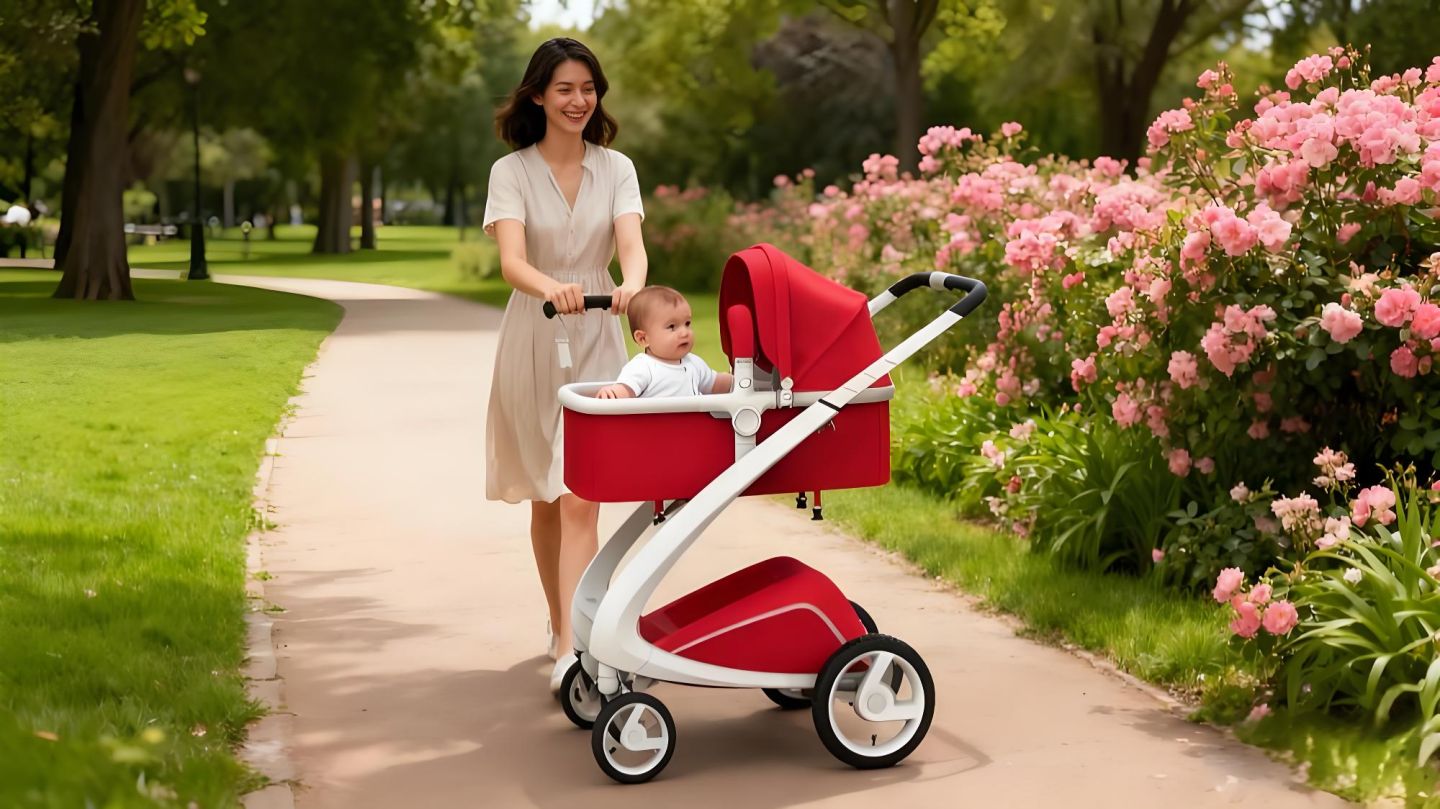 Smart baby stroller