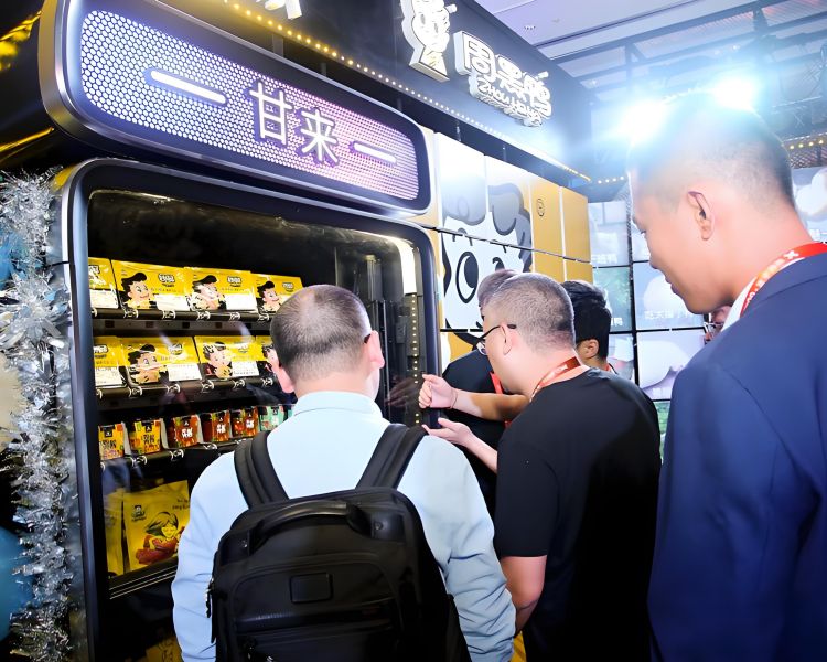 User experience with an intelligent AI vending machine in a modern retail setting