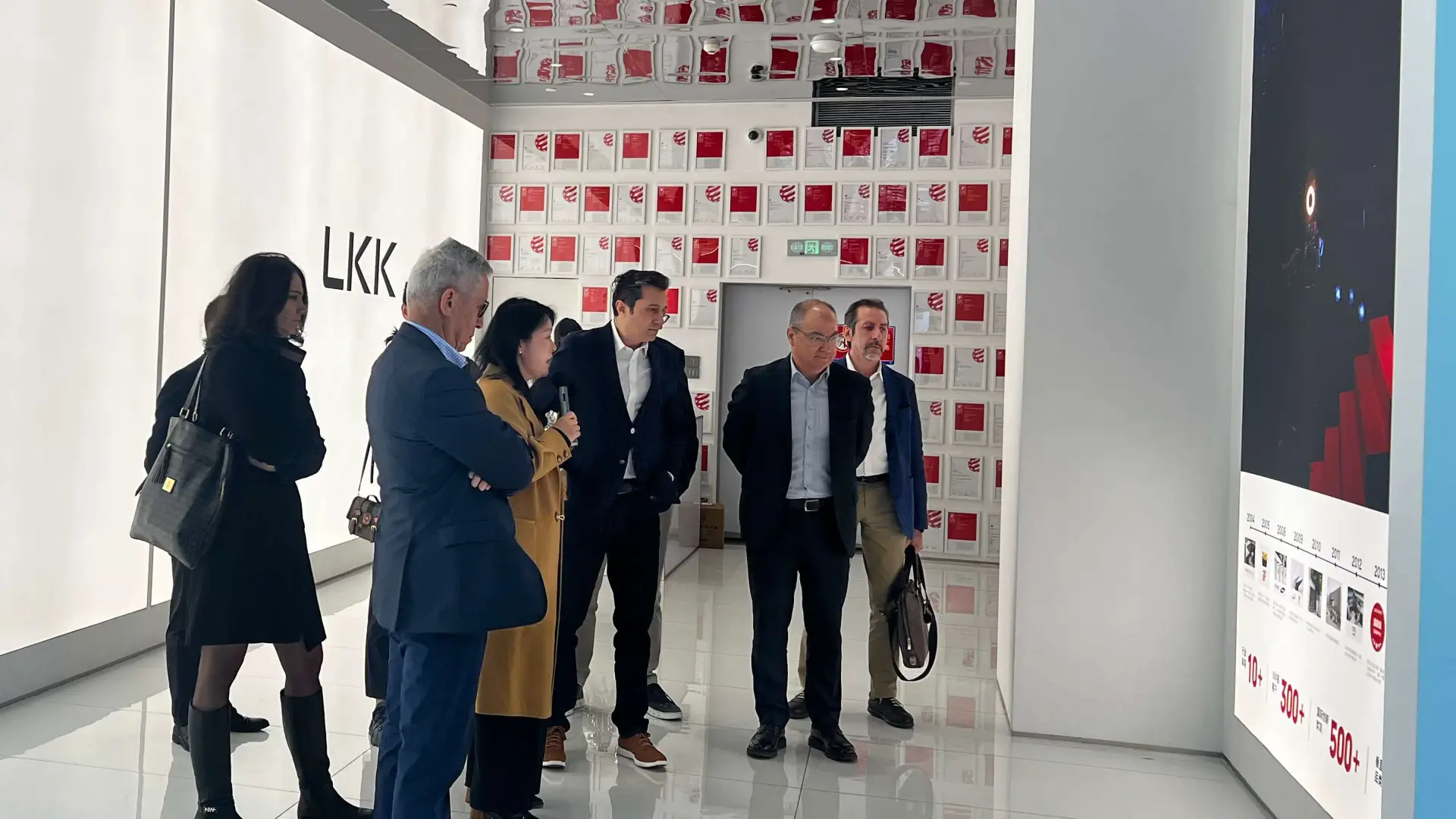 Beko visit LKK Design-Show room