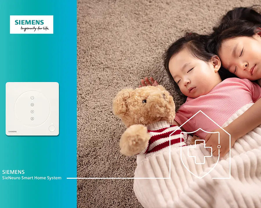 Siemens smart home product design- banner