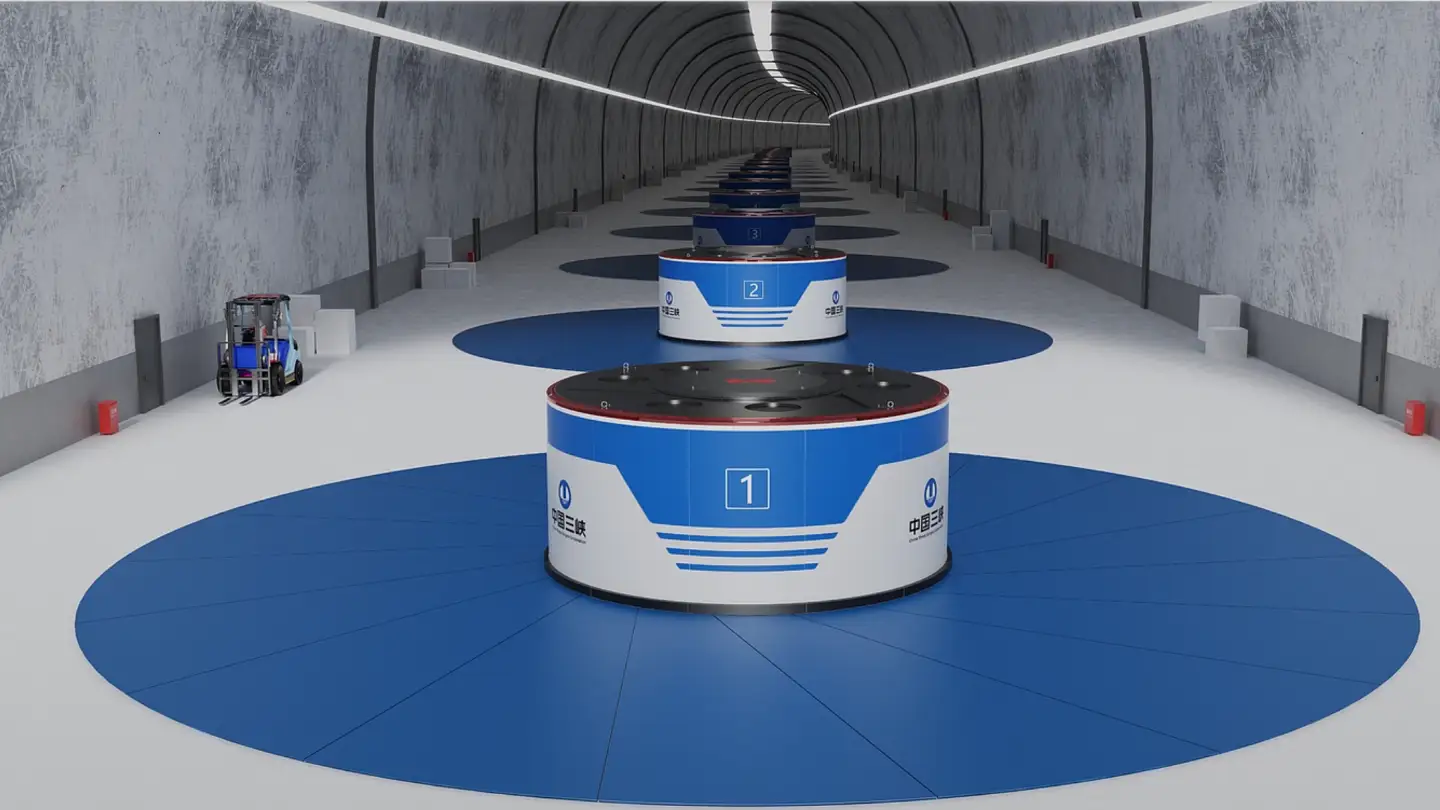 Three Gorges Turbine Generator Cover 