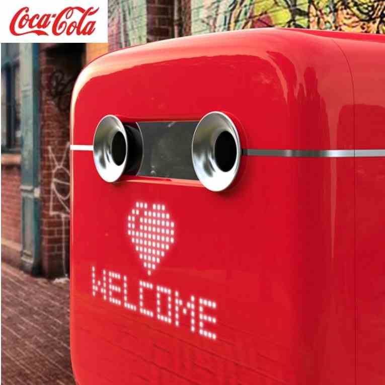 Coca Cola Vending & Recycling Machine