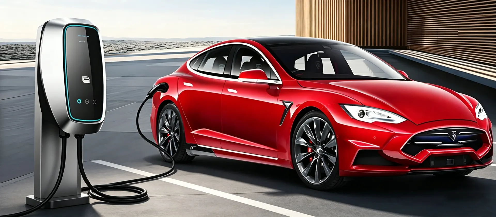 EV Charging Station Industrial Design