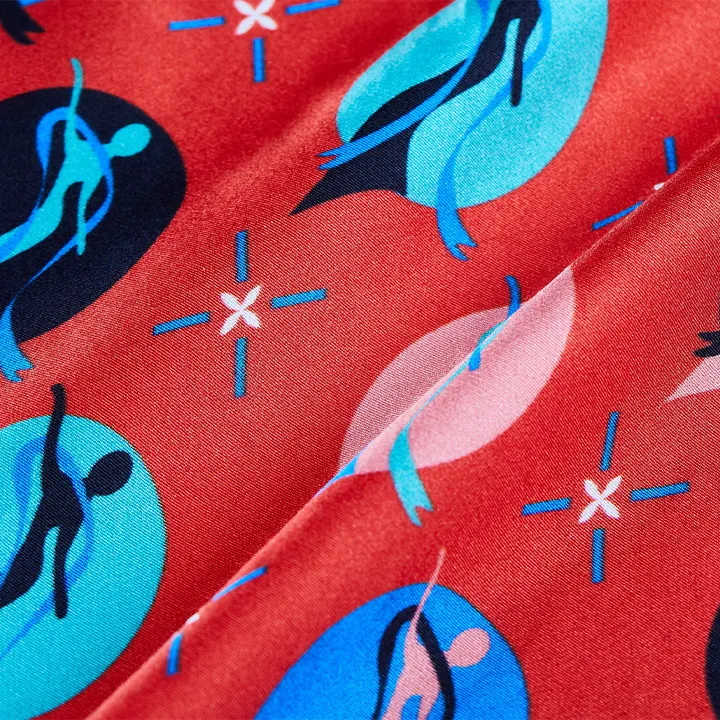 Cultural Silk Scarf Design