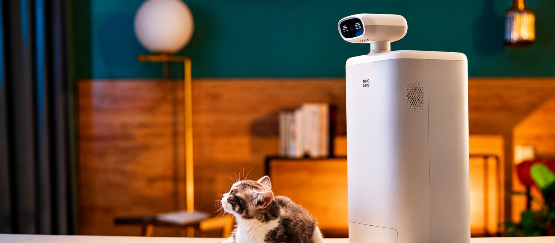 AI Pet feeding robot
