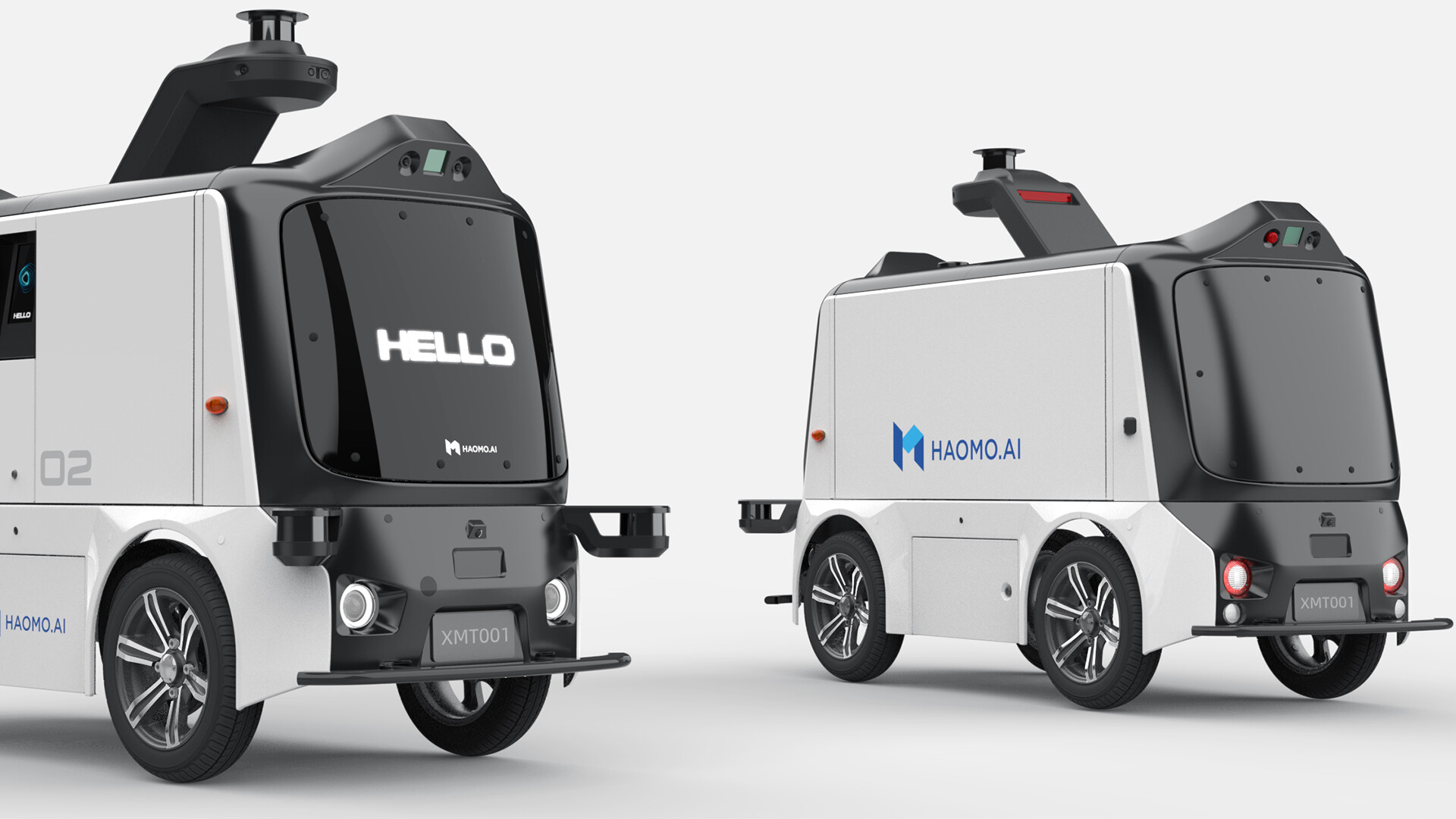Autonomous Delivery Vehicle Industrial Design