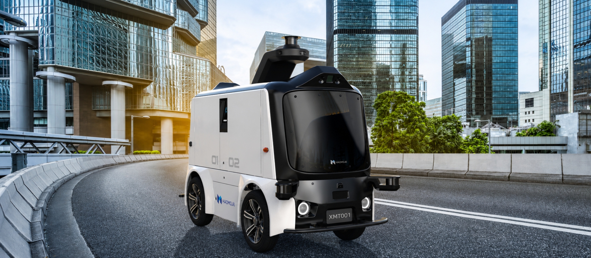 Autonomous Delivery Vehicle Industrial Design