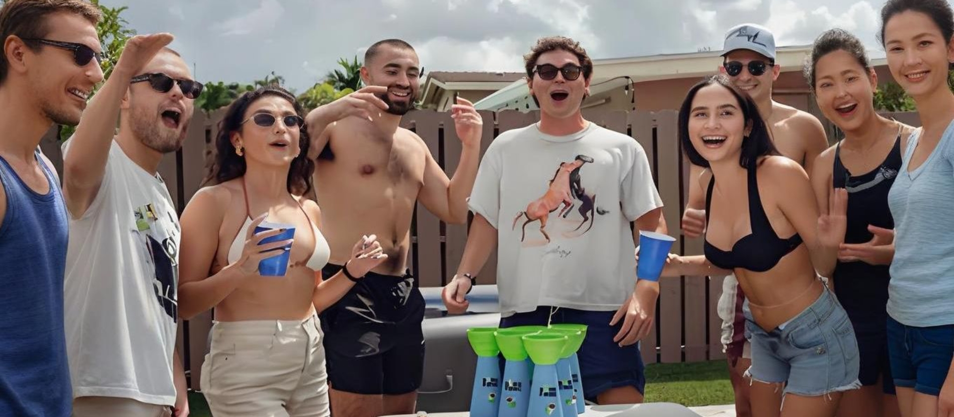 Bong Pong Set