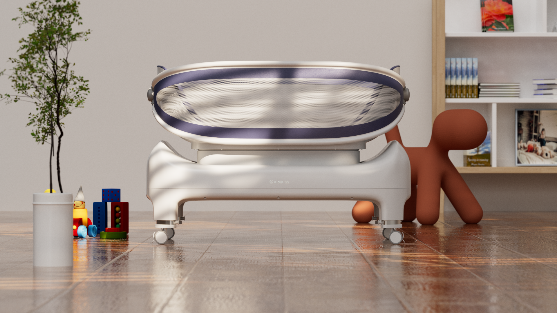 Electric Baby Cradle Design