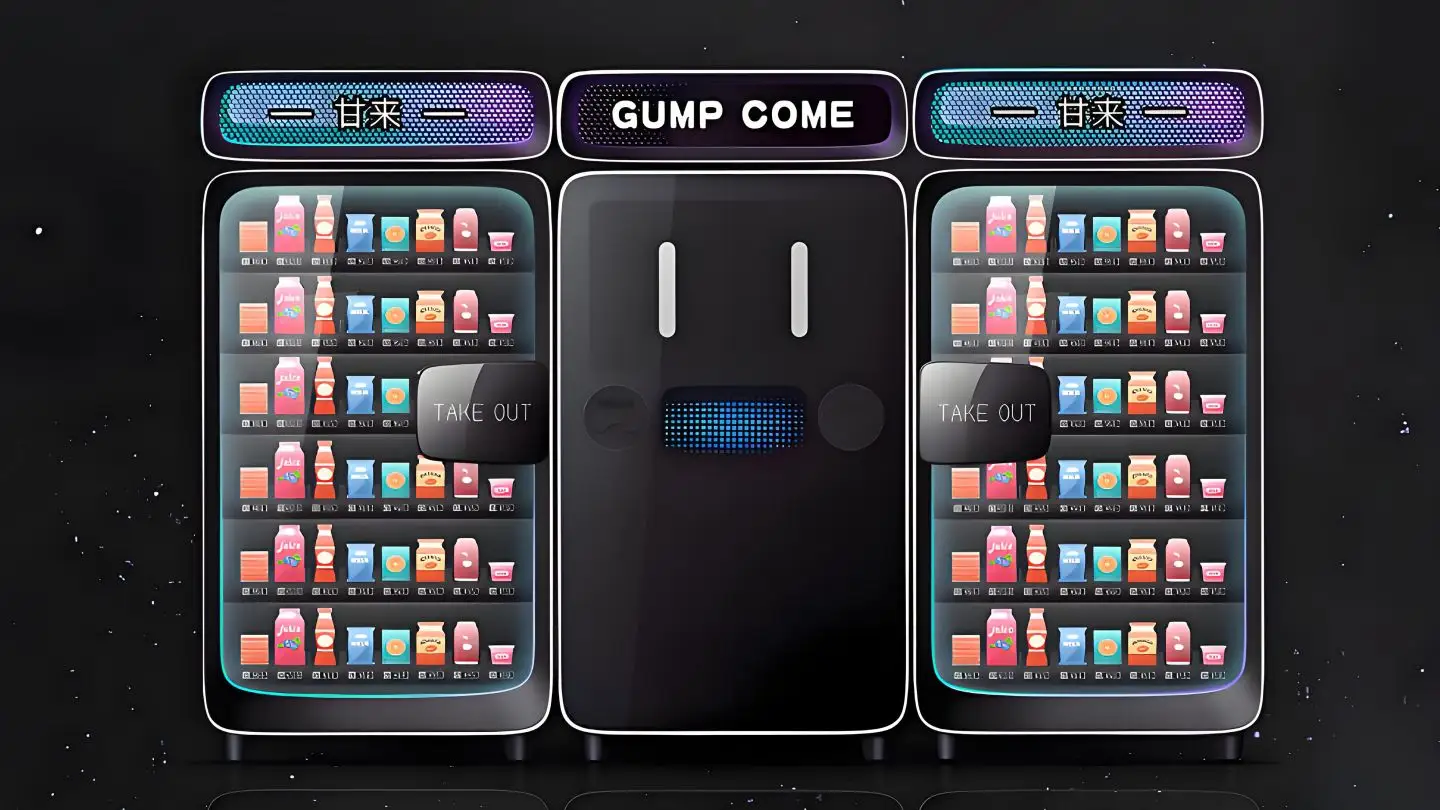 GUMP COME Vending Machine