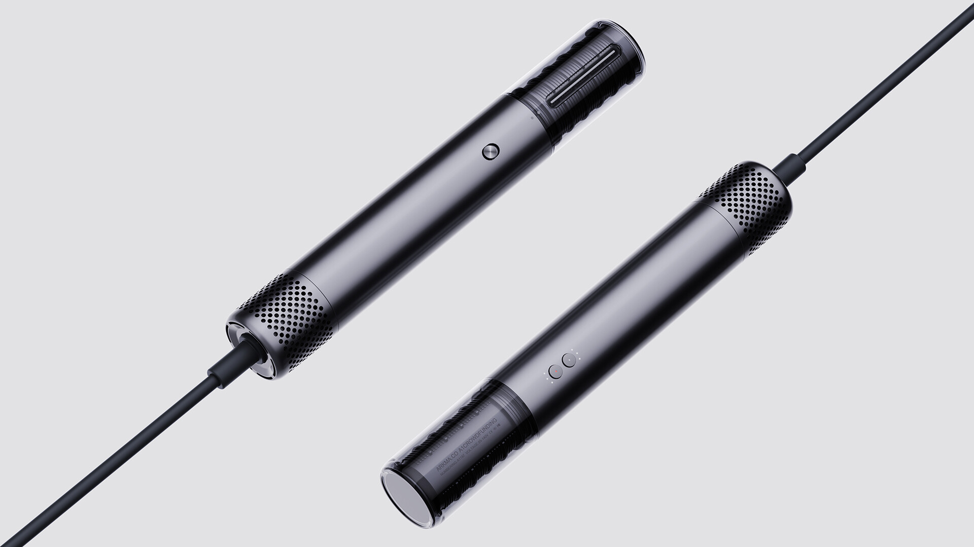 Hair Dryer Wand Design