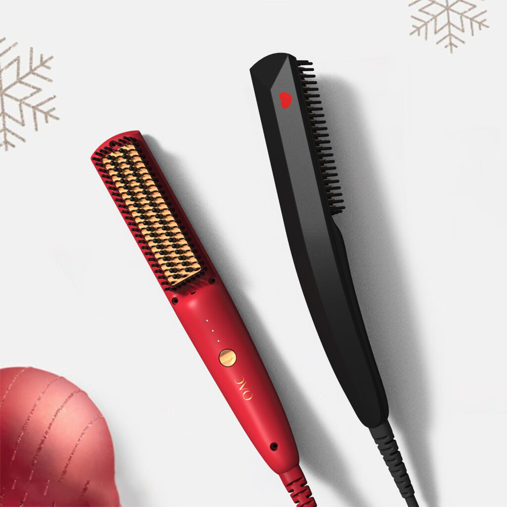 Negative-Ion Hair Straightening Brush Design (3)