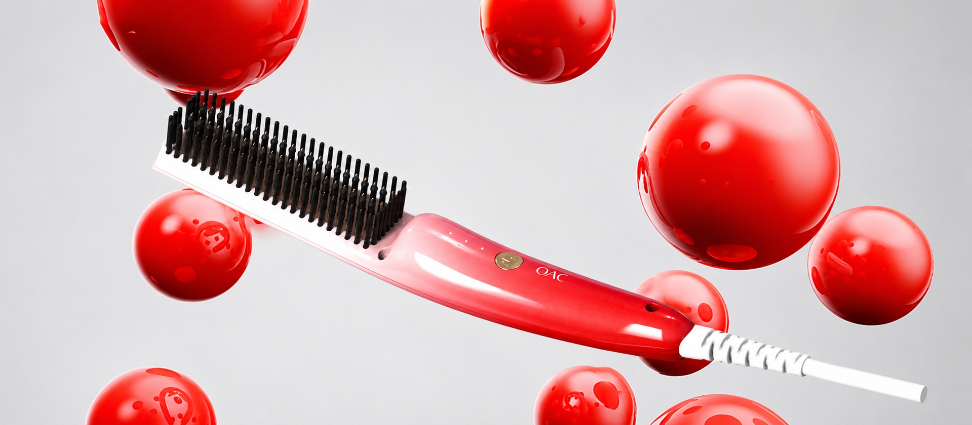 Negative Ion Hair Straightening Brush Design