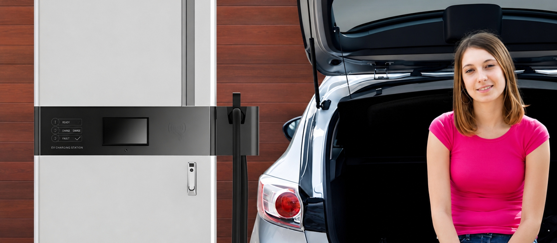 outdoor charging station design