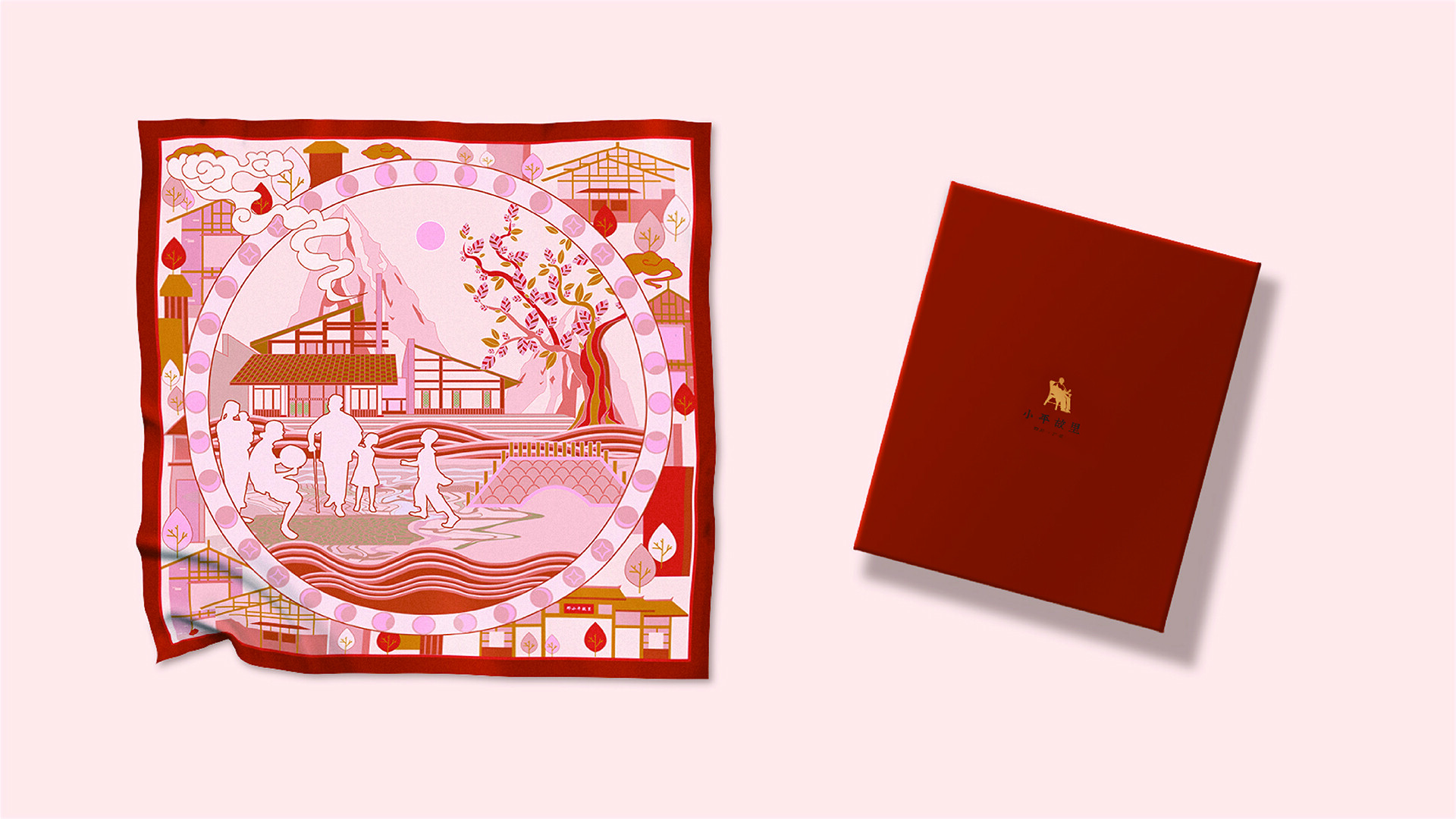 Red Classic Story Cultural Design