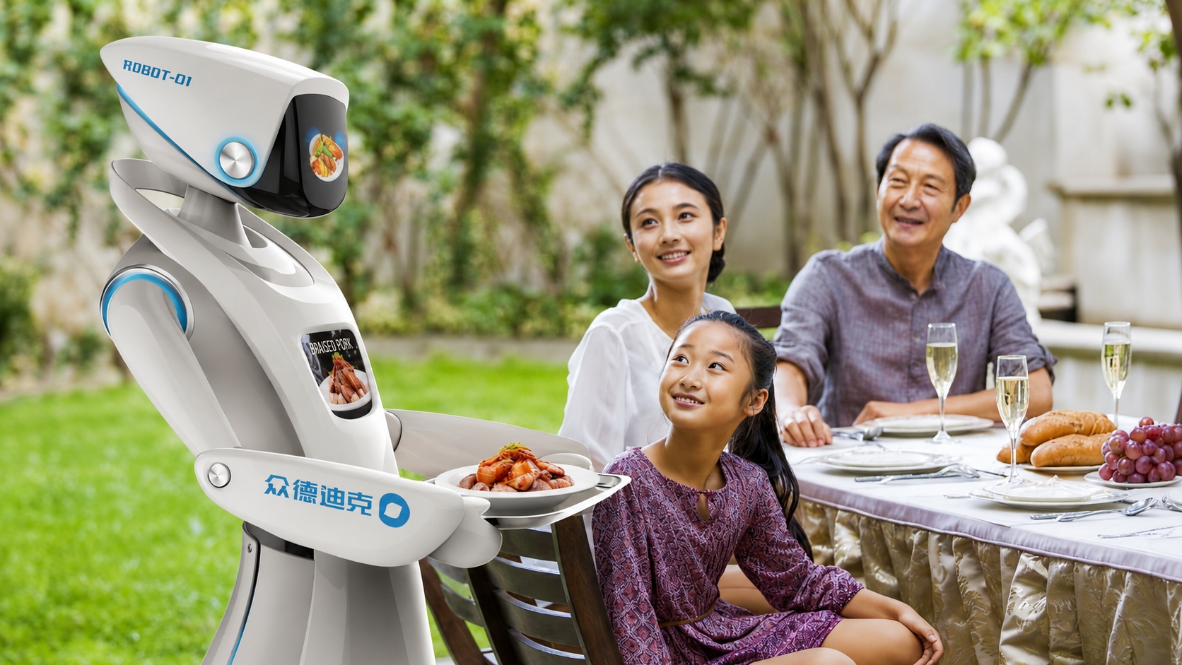 Service Robot Industrial Design