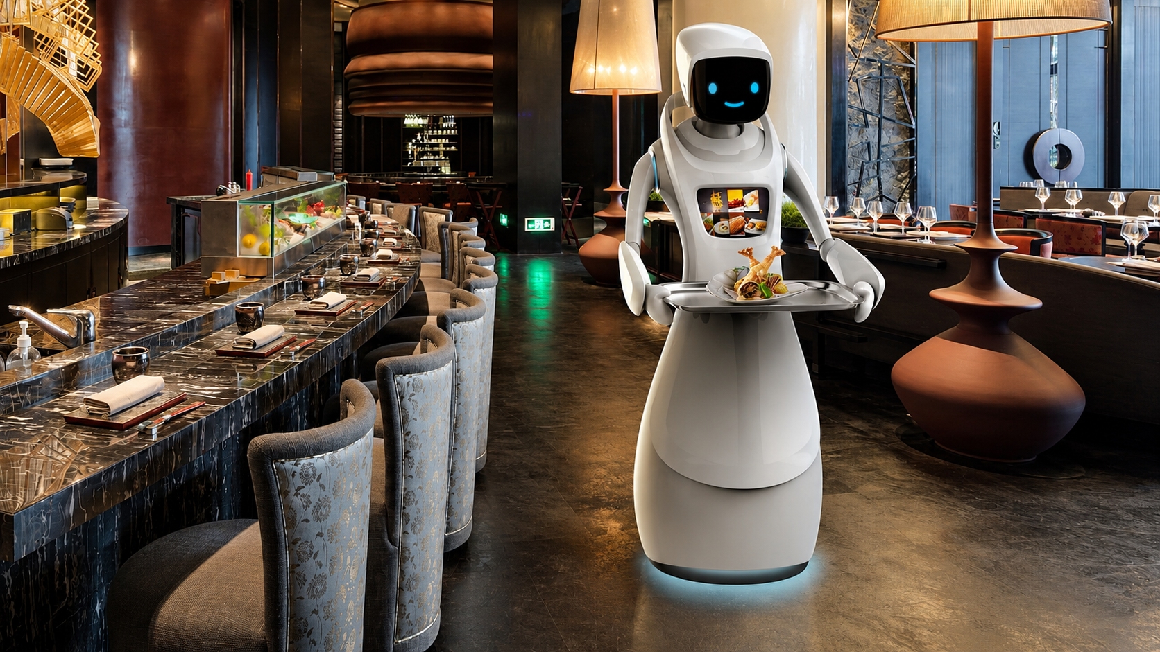 Service Robot Industrial Design