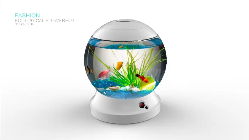 Smart Self-Cleaning Aquarium Design