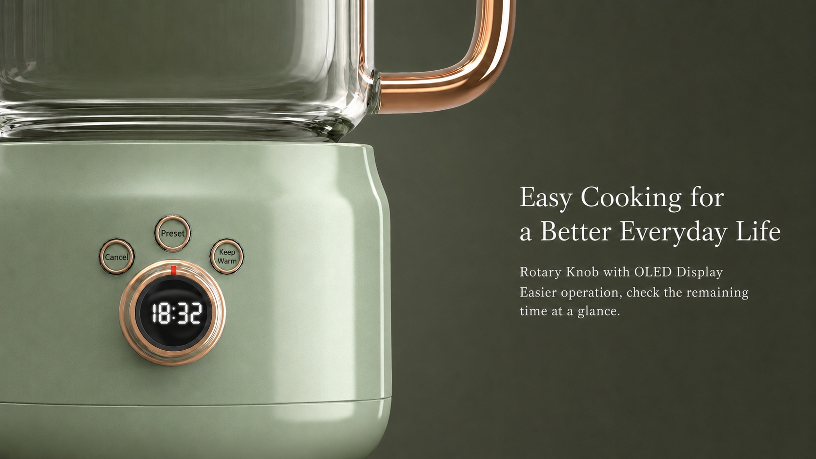 TONZE Mini Double Boiler