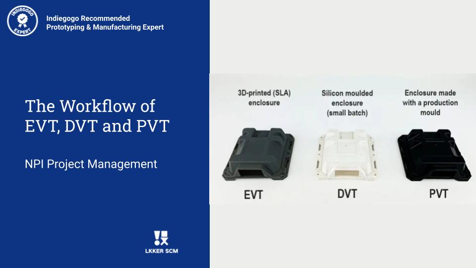 EVT DVT PVT Workflow