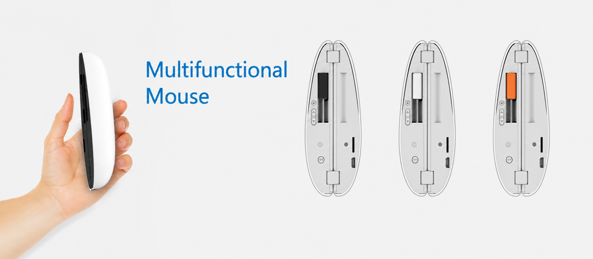 Foldable Air Mouse Product Design