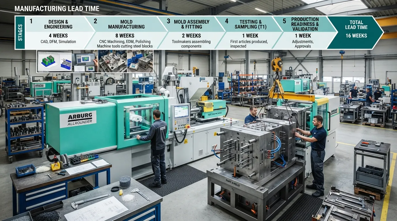 Injection Mold Lead Time Explained
