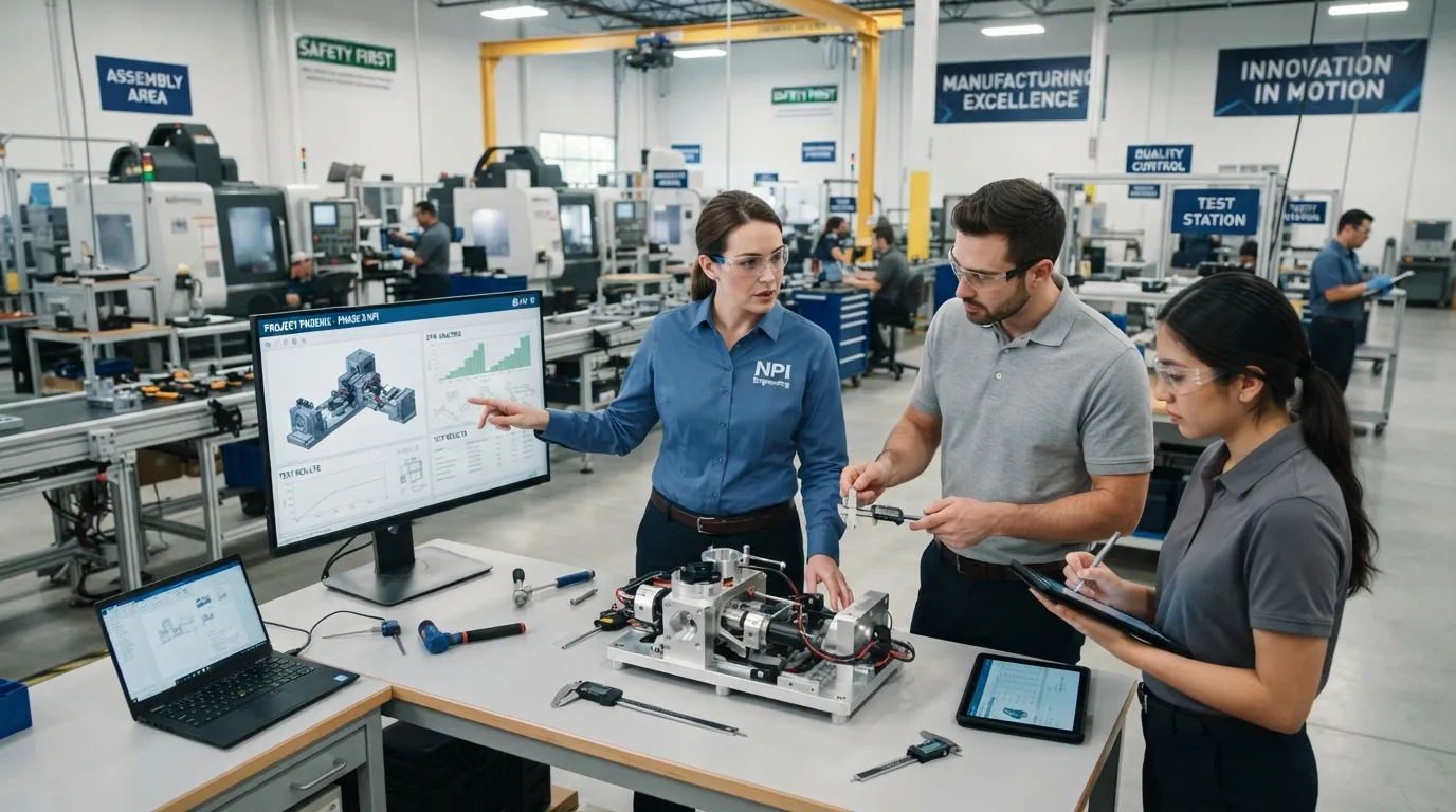 NPI manufacturing engineering services