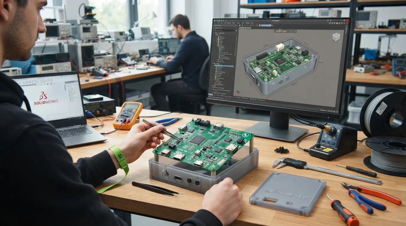 PCB and Enclosure Co-Design for Electronic Products